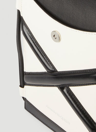 Alexander McQueen Curve Micro Shoulder Bag White amq0247054