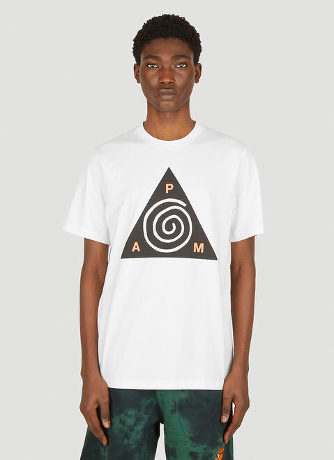 Boiler Room x P.A.M. Spiral T-Shirt Red bor0350005
