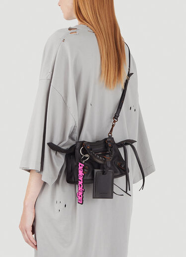 Balenciaga Neo Classic City Mini Shoulder Bag Black bal0245029