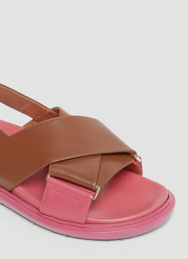 Marni Fussbett Sandals Pink mni0243032