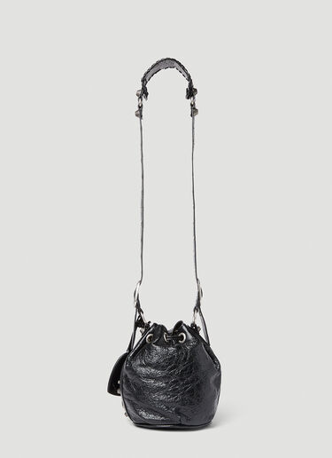 Balenciaga Le Cagole XS Bucket Bag Black bal0251104