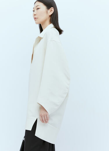KHAITE Kal ミディ丈ドレス ベージュ kha0253007