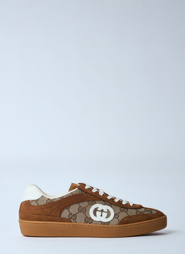 Gucci Interlocking G Sneakers Beige guc0259049