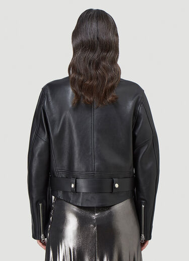 Acne Studios Lovisa Leather Jacket Black acn0244010