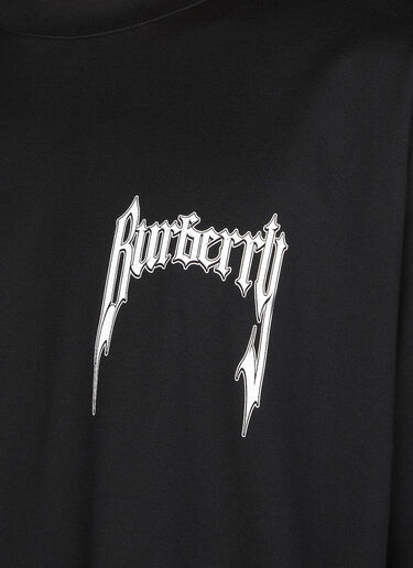 Burberry Logo Print T-Shirt Black bur0152048