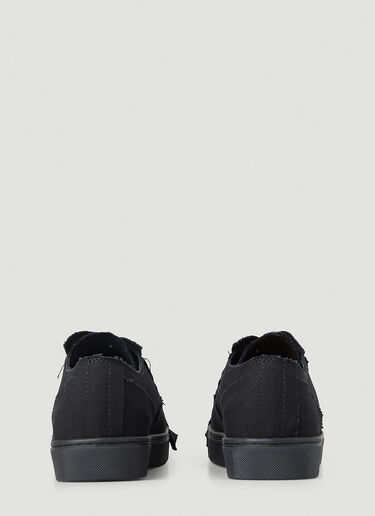 Yohji Yamamoto Raw Trim Sneakers Black yoy0250011