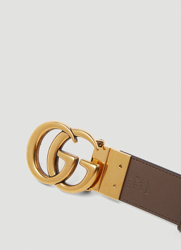 Gucci GG 双面腰带 棕色 guc0253157
