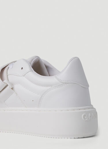 Sporty Cupsole Sneakers GANNI Sporty Cupsole Sneakers White gan0251033