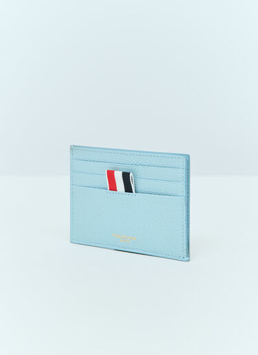 Thom Browne Four-Bar Cardholder Blue thb0155014