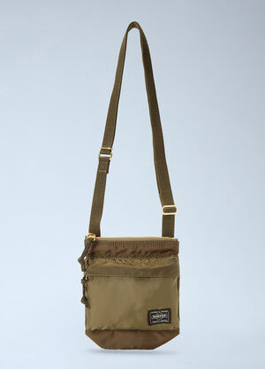 Porter-Yoshida & Co Logo Patch Crossbody Bag Black por0340007