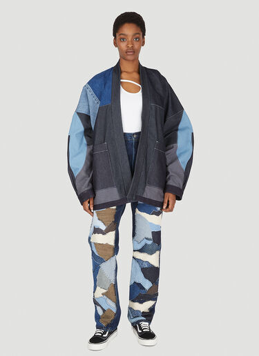 Drop 6 Patchwork Kimono Jacket DRx FARMAxY FOR LN-CC x LEVI'S Drop 6 Patchwork Kimono Jacket Blue dfl0347001