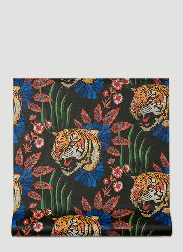 Gucci Tiger Leaf Wallpaper Multicolour wps0644056