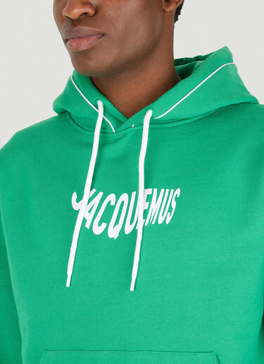 Jacquemus Le Vague Hooded Sweatshirt Green jac0148023