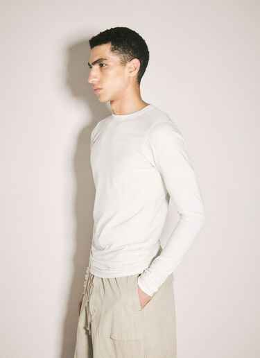 Entire Studios Primer Long Sleeve T-Shirt White ent0157045