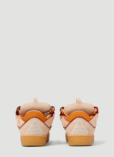Lanvin Curb Sneakers Orange lnv0152010