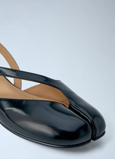Maison Margiela Tabi Flat Slingback Black mla0264058