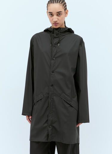 Rains 경량 코트 블랙 rai0356001