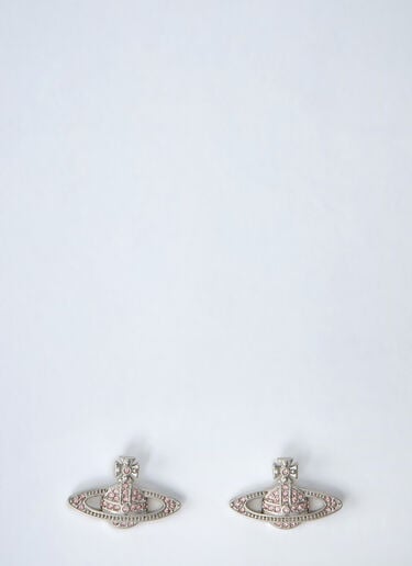 Mini Bas Relief Earrings Vivienne Westwood Mini Bas Relief Earrings Silver vvw0262032