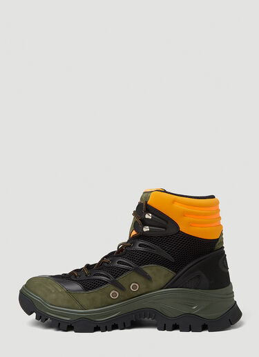 Gucci Lace-up Hiking Boots Black guc0150129