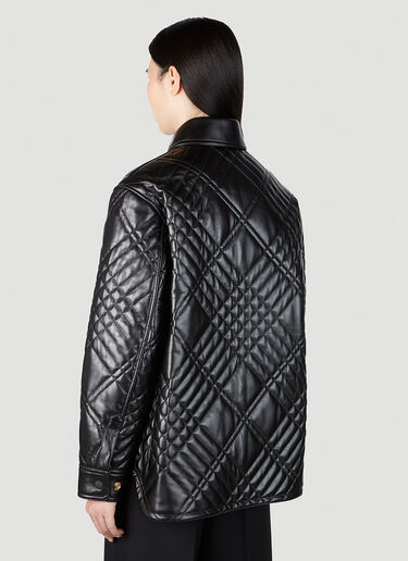 Quilted Overshirt Burberry Quilted Overshirt Black bur0251024