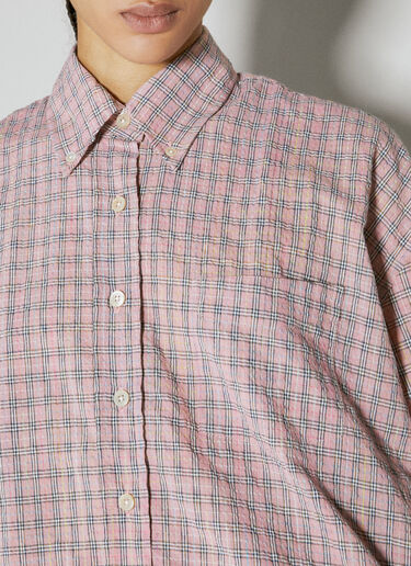Borrowed BD Shirt Our Legacy Borrowed BD Shirt Pink our0255001