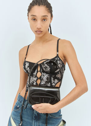 Diesel 1DR Shoulder Bag Black dsl0359006