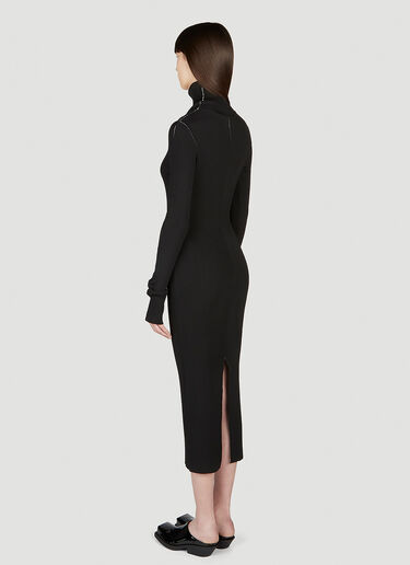 Marni Roll Neck Dress Black mni0253020