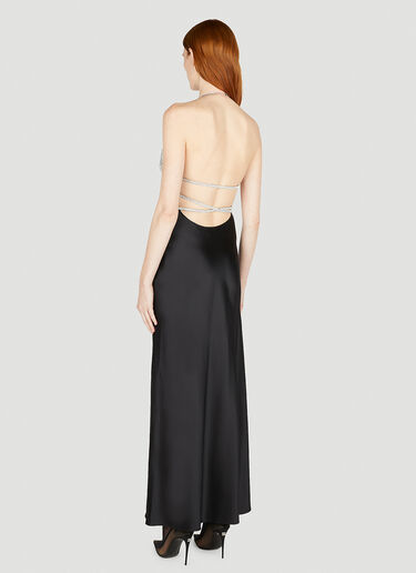 Alexander Wang Bikini Top Maxi Dress Black awg0250010