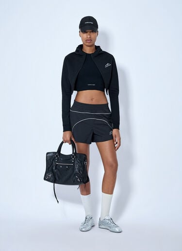 LN-CC® - Balenciaga: Cocoon Hoodie - Black Balenciaga Cocoon Hoodie Black bal0265018