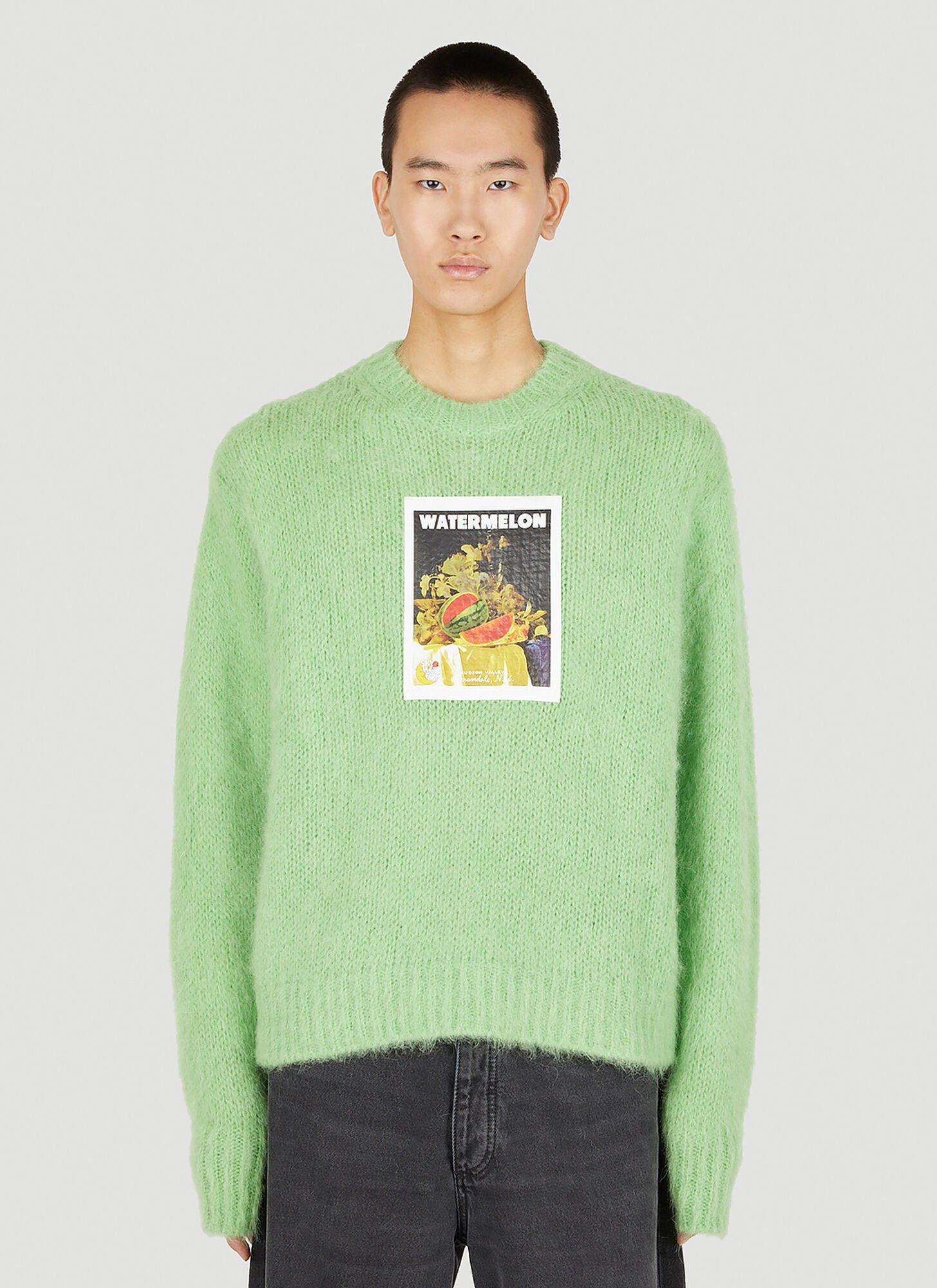 Sky High Farm Workwear X Denim Tears Sweater Unisex Green