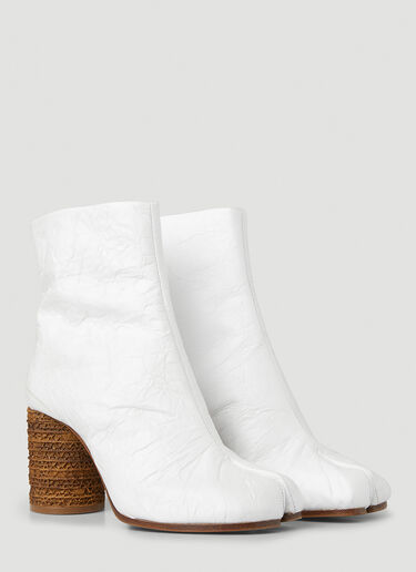 Maison Margiela Tabi Ankle Boots White mla0248029