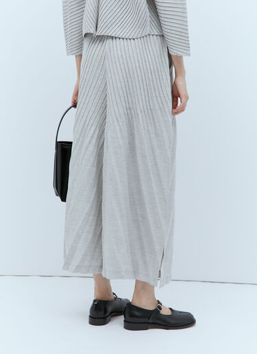 리넨 라이크 플리츠 팬츠 Issey Miyake 리넨 라이크 플리츠 팬츠 그레이 ism0253006