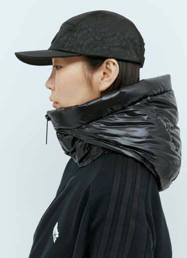 Moncler x adidas Originals 로고 자카드 베이스볼 캡 블랙 mad0254003