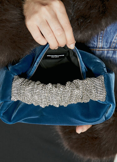 Alexander Wang Scrunchie Mini Handbag Blue awg0254024