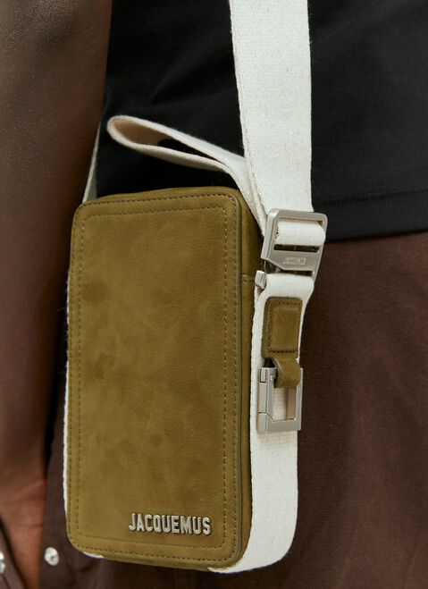 Jacquemus Le Cuerda バーティカル クロスボディバッグ ブラック jac0151036
