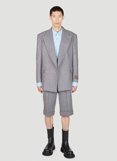 Gucci Tailored Blazer Light Grey guc0152023