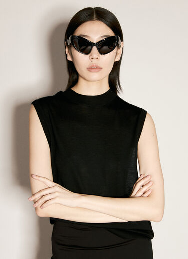 Balenciaga Hampton 猫眼形太阳镜  黑色 bcs0255002