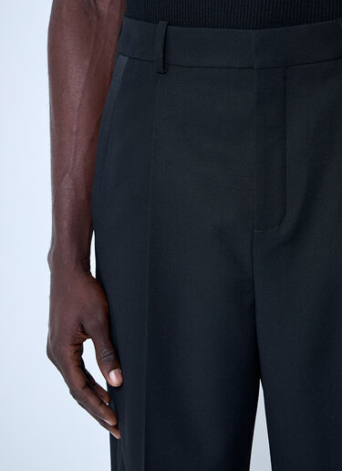 Saint Laurent Tuxedo High Rise Pants Black sla0159009