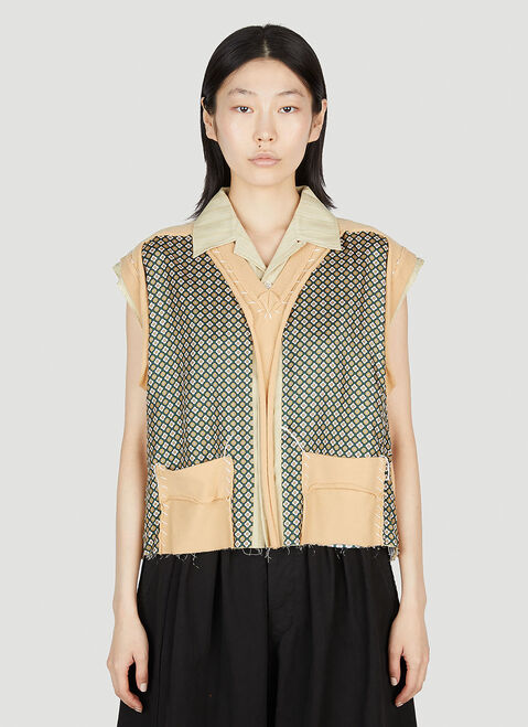 Jacquemus Layered Sleeveless Top Pink jac0251020
