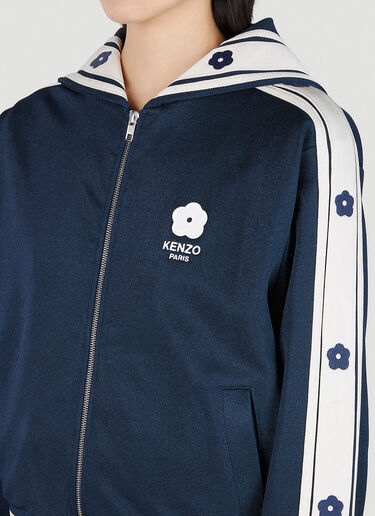 Kenzo 碎花饰边运动夹克 蓝色 knz0252008