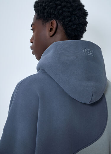 ERL Wave Hooded Sweatshirt Blue erl0162004