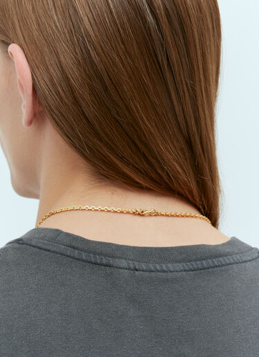 Tom Wood Anker Chain Necklace Gold tmw0353024