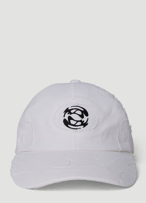 Rombaut Logo Motif Baseball Cap White rmb0348006