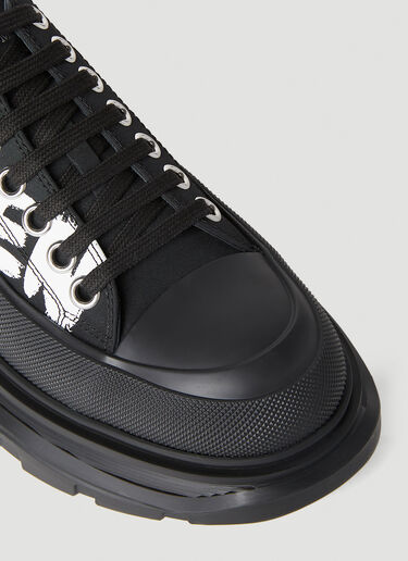 Alexander McQueen 그래피티 트레드 슬릭 스니커즈 블랙 amq0251082