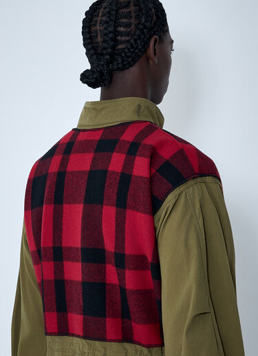 Check Coat Junya Watanabe Check Coat Khaki jwn0162004