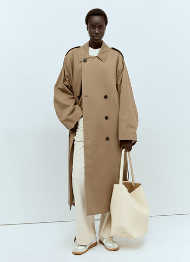 The Row Montrose Trench Coat Beige row0256001