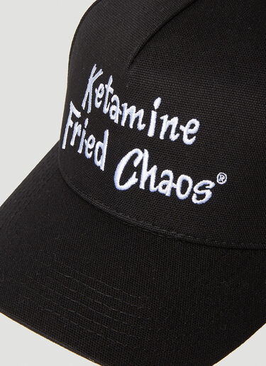 Pleasures Chaos Baseball Cap Black pls0151014