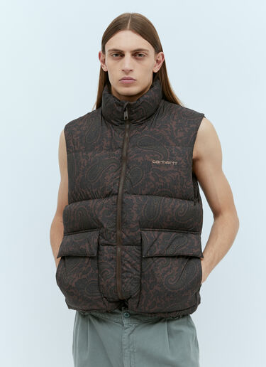 Carhartt WIP Springfield 背心 棕色 wip0154012