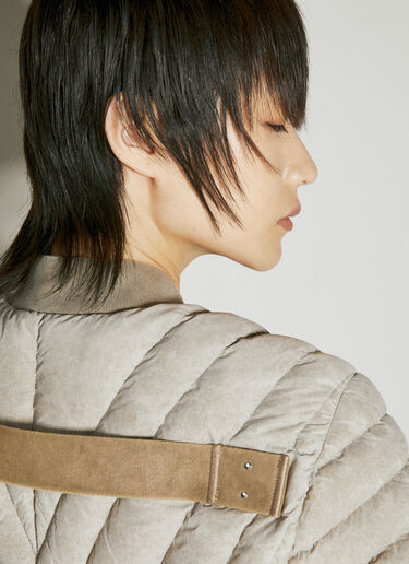 Moncler + Rick Owens ラディアンス ダウン フライトジャケット ベージュ mcs0355004