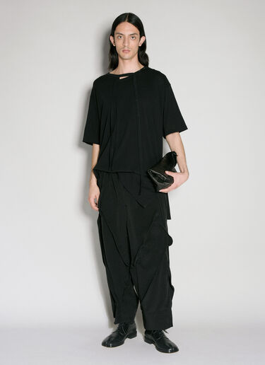 Random Truck Pants Yohji Yamamoto Random Truck Pants Black yoy0156006
